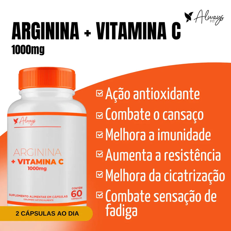 Arginina+Vitamina C®- Força e Imunidade