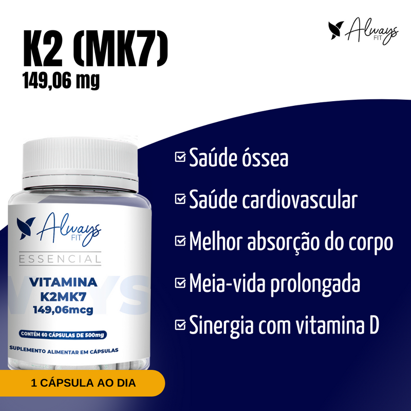 Vitamina K2 MK-7 - 149mcg