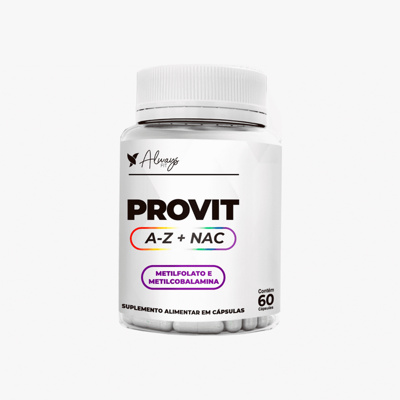 ProVit A-Z + NAC - Fórmula Metilada - Multivitamínico Concentrado