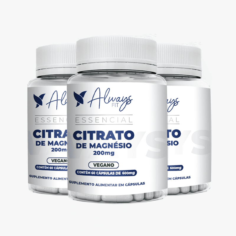 Citrato de Magnésio 200mg