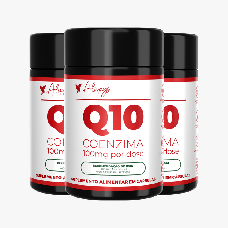 SuperCOQ10® - Coenzima Q10 100mg + TCM e Vitamina E - 60 Cápsulas