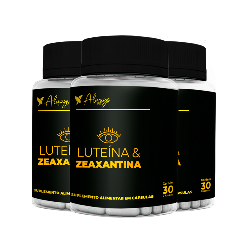 LuteínaVision® - Luteína, Zeaxantina, Vitamina A, Cobre e Zinco