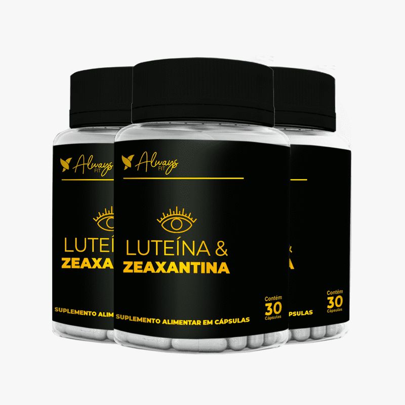 LuteínaVision® - Luteína, Zeaxantina, Vitamina A, Cobre e Zinco