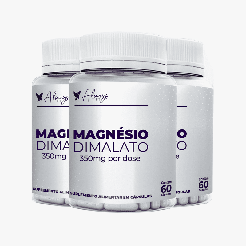 Magnésio Dimalato - Saúde Cardiovascular, Óssea e Muscular