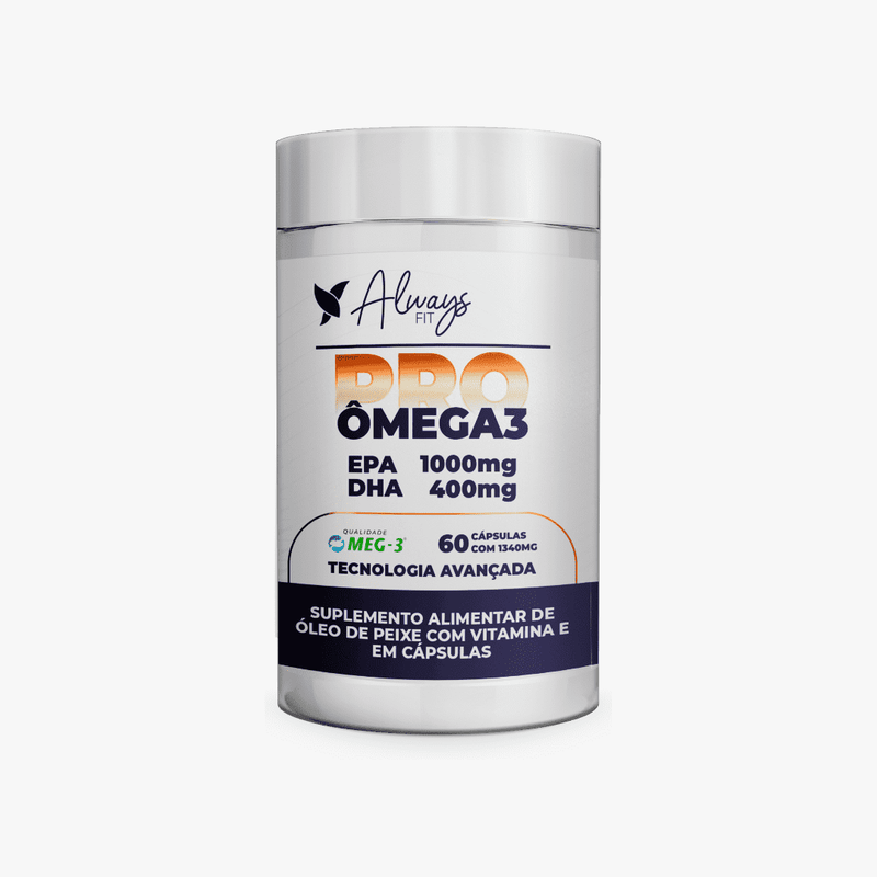 ProOmega 3 - Alta Concentração 1000EPA 400DHA